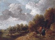 John Constable Landscape oil painting